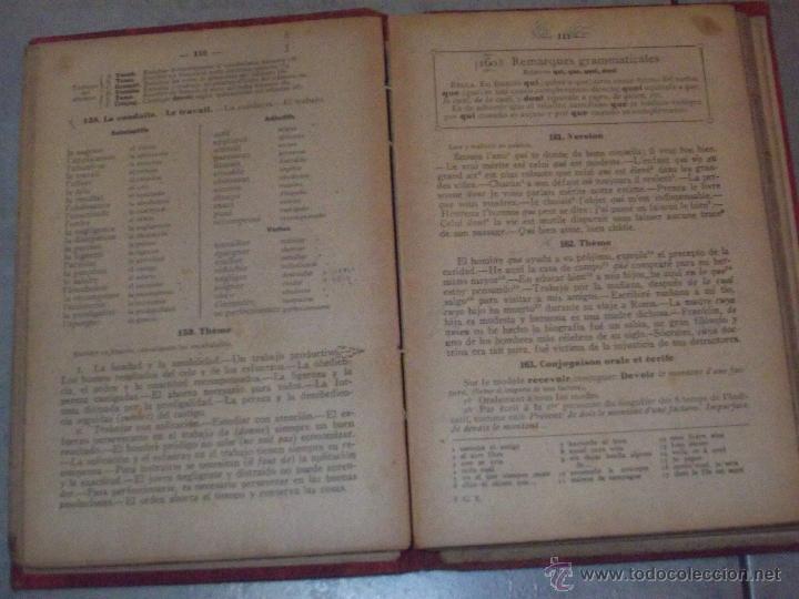 Libros de segunda mano: LENGUA FRANCESA - CURSO ELEMENTAL - A. PERRIER - 1939 - Foto 3