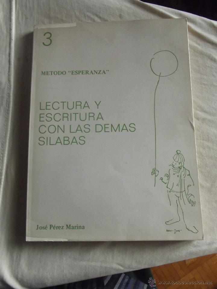 Gebrauchte B&uuml;cher: LECTURA Y ESCRRITURA CON LAS DEMAS SILABASS METODO ESPERANZA