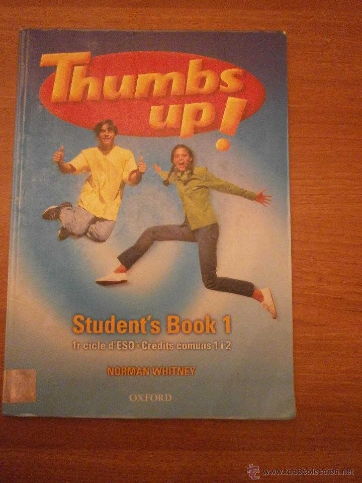 Libros de segunda mano: LIBRO DE INGLES - THUMBS UP -- 1&ordm; CICLE D&acute;ESO CREDITS COMUNS 1-2 - Foto 1