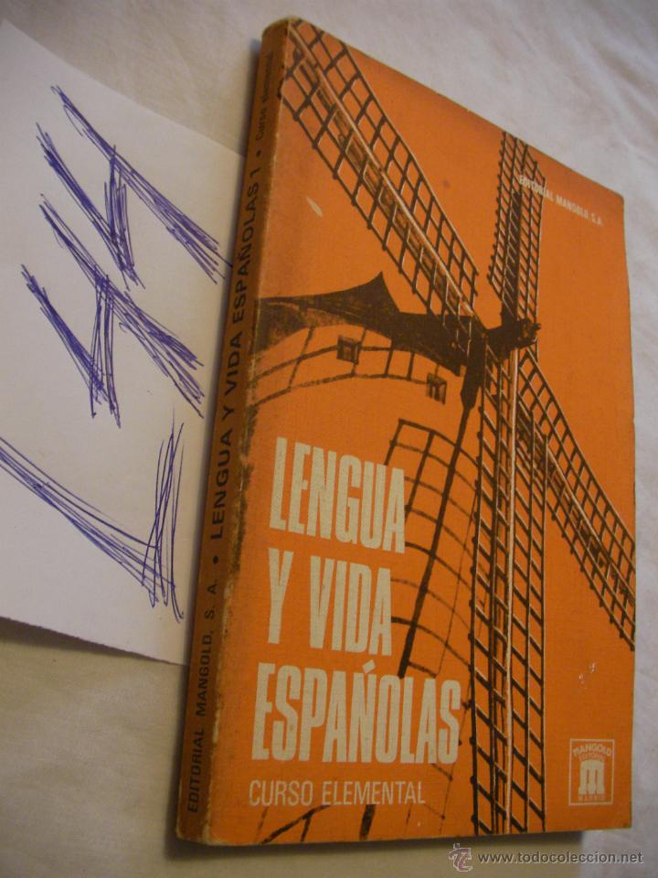 Libros de segunda mano: ANTIGUO LIBRO DE TEXTO - LENGUA Y VIDA ESPA&Ntilde;OLAS - CURSO ELEMENTAL - Foto 1