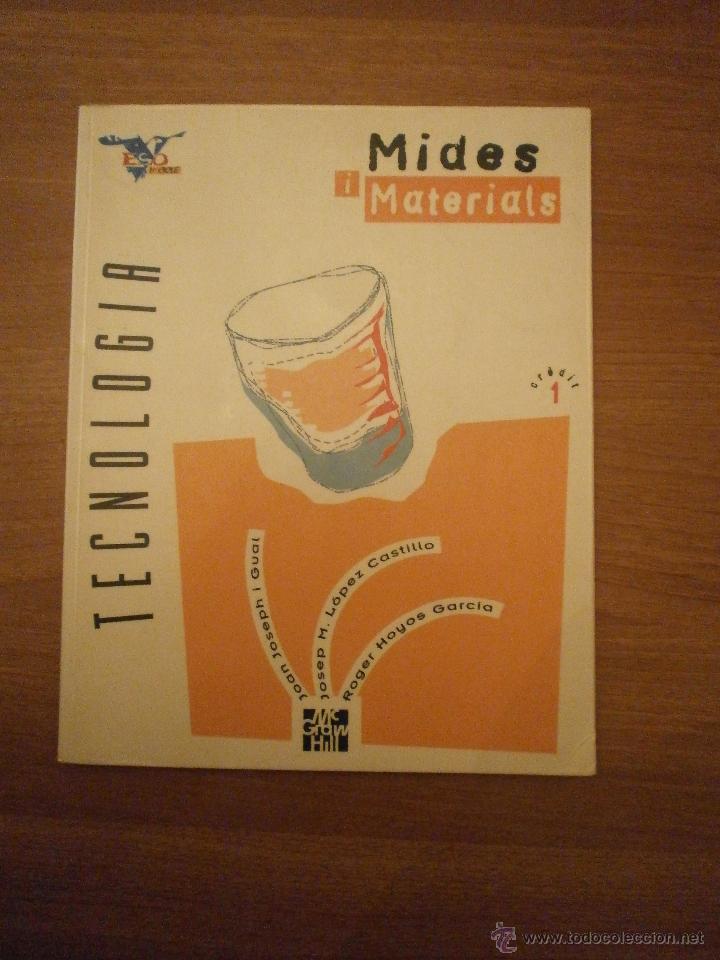 Libros de segunda mano: LIBRO TECNOLOGIA - MIDES I MATERIALS - CREDIT 1 - Foto 1