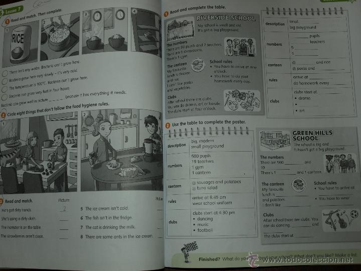 Libros de segunda mano: LIBROS DE INGLES. OXFORD. EXPLORERS 6. CLASS BOOK, ACTIVITY BOOK. USADOS Y COMPLETADOS. - Foto 13