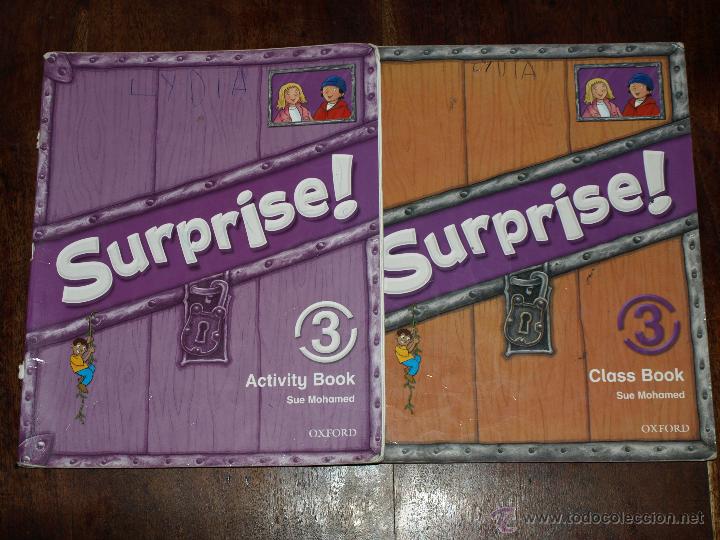 Libros de segunda mano: LIBROS DE INGLES. OXFORD. SURPRISE 3. CLASS BOOK Y ACTIVITY BOOK Y CD. USADOS. - Foto 1