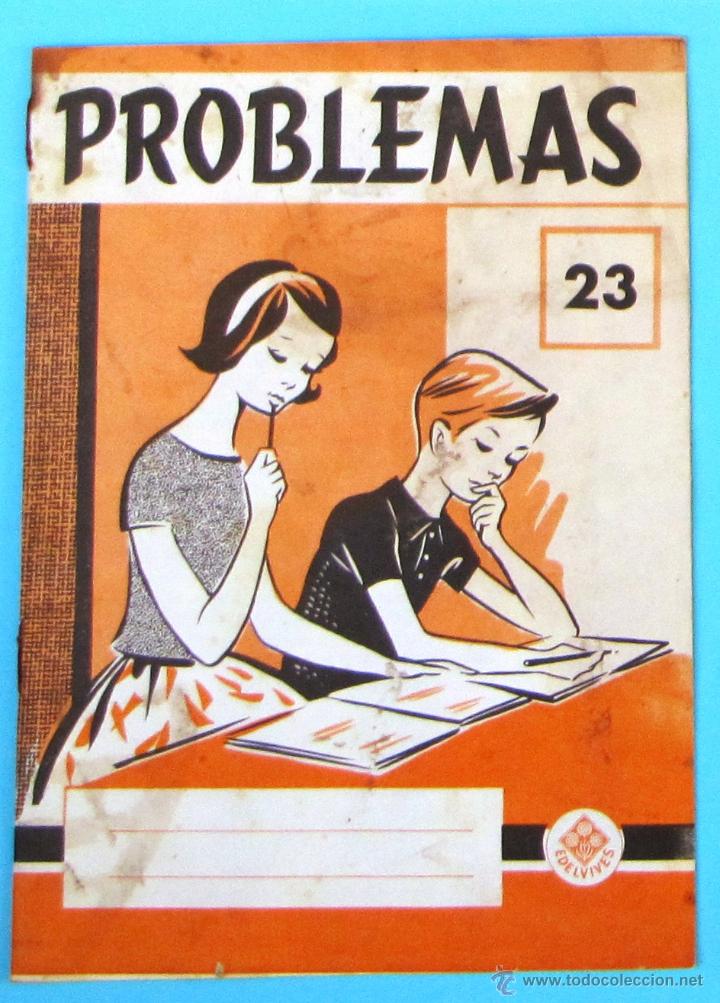 Libros de segunda mano: PROBLEMAS. EDELVIVES. CUADERNO DE PROBLEMAS N&ordm; 23. - Foto 1