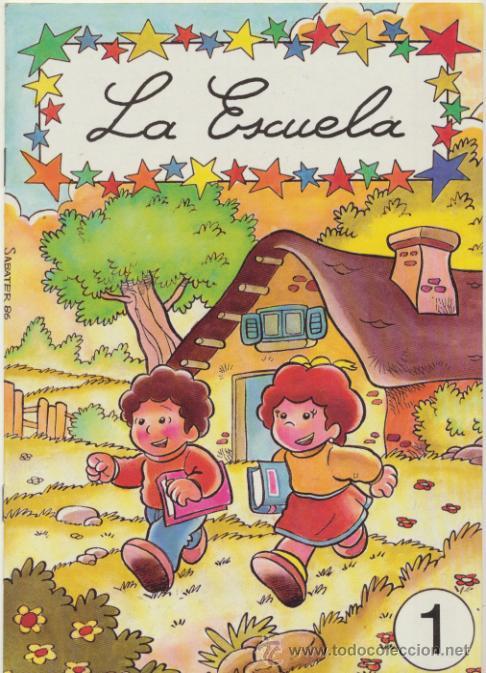 Libros de segunda mano: Juega y Divi&eacute;rtete, n&ordm;  1. La Escuela. - Foto 1