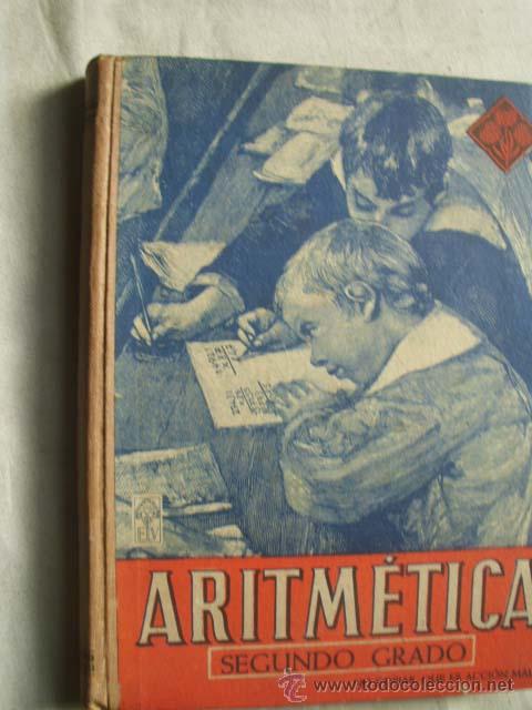 Libros de segunda mano: ARITM&Eacute;TICA. SEGUNDO GRADO. EDELVIVES. 1945 - Foto 1