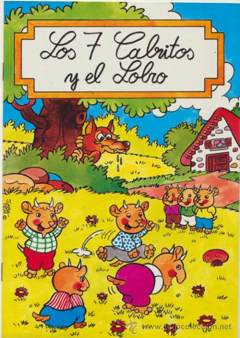 Libros de segunda mano: Colecci&oacute;n Infantil Did&aacute;ctica n&ordm;  2. Los 7 Cabritos y el Lobo. - Foto 1
