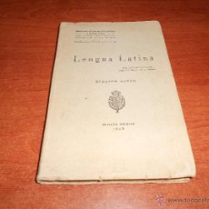 Libros de segunda mano: LIBRO DE TEXTO DE LATÍN, EUSTAQUIO ECHAURI, SEGUNDO CURSO EDICIÓN OFICIAL 1929