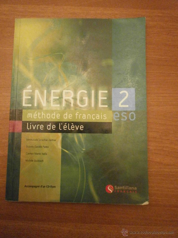 Libros de segunda mano: ENERGIE -2&ordm; ESO - METHODE  DE  FRANCAIS -- SANTILLANA - Foto 1