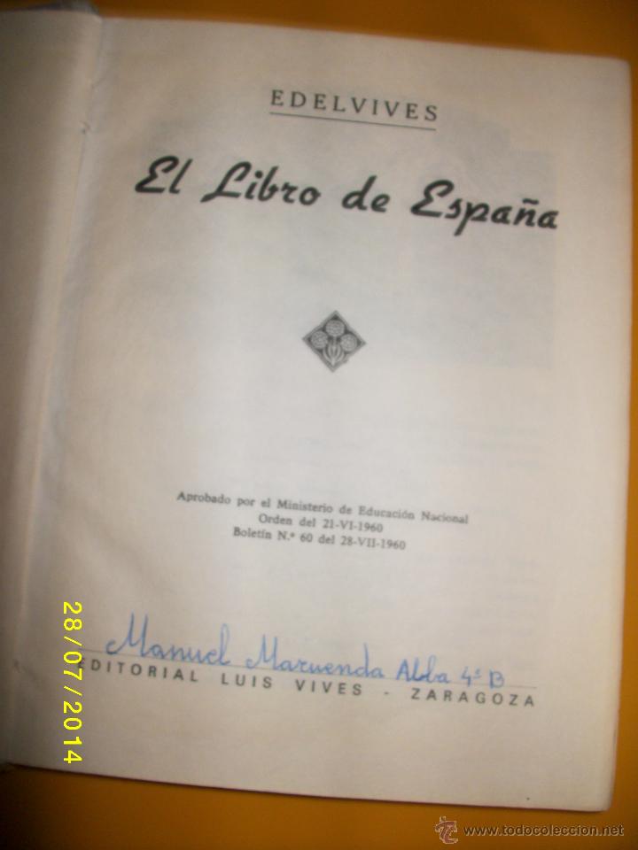 Libros de segunda mano: EL LIBRO DE ESPA&Ntilde;A - Foto 3