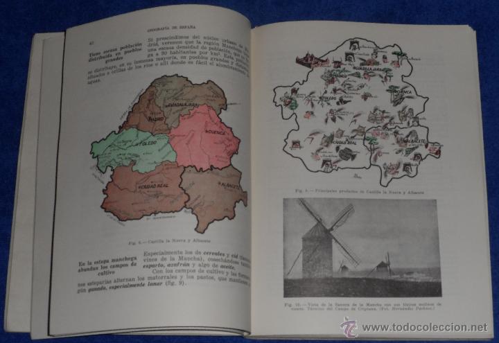 Libros de segunda mano: Geograf&iacute;a de Espa&ntilde;a - Bosch (1962) - Foto 7