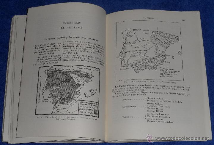 Libros de segunda mano: Geograf&iacute;a de Espa&ntilde;a - Bosch (1962) - Foto 8