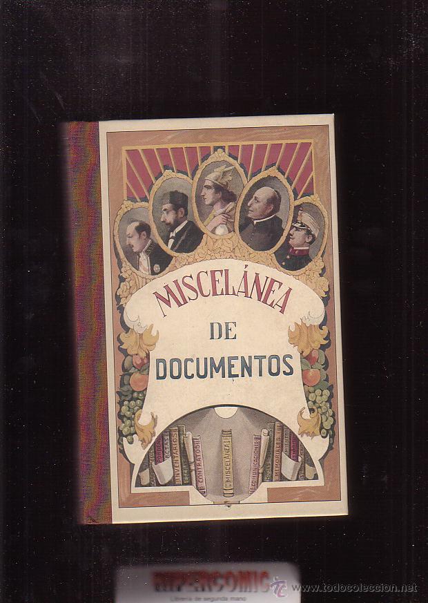 Libros de segunda mano: MISCELANEA DE DOCUMENTOS / Edici&oacute;n Facs&iacute;mil - Foto 1