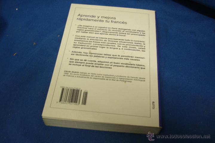 Libros de segunda mano: APRENDE Y MEJORA R&Aacute;PIDAMENTE TU FRANC&Eacute;S - C&Eacute;CILE GU&Eacute;RIN - EDITORIAL DE VECCHI 2005 - Foto 2