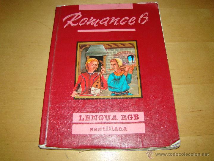 Libros de segunda mano: ROMANCE 6 EGB LENGUA - SANTILLANA - Foto 1