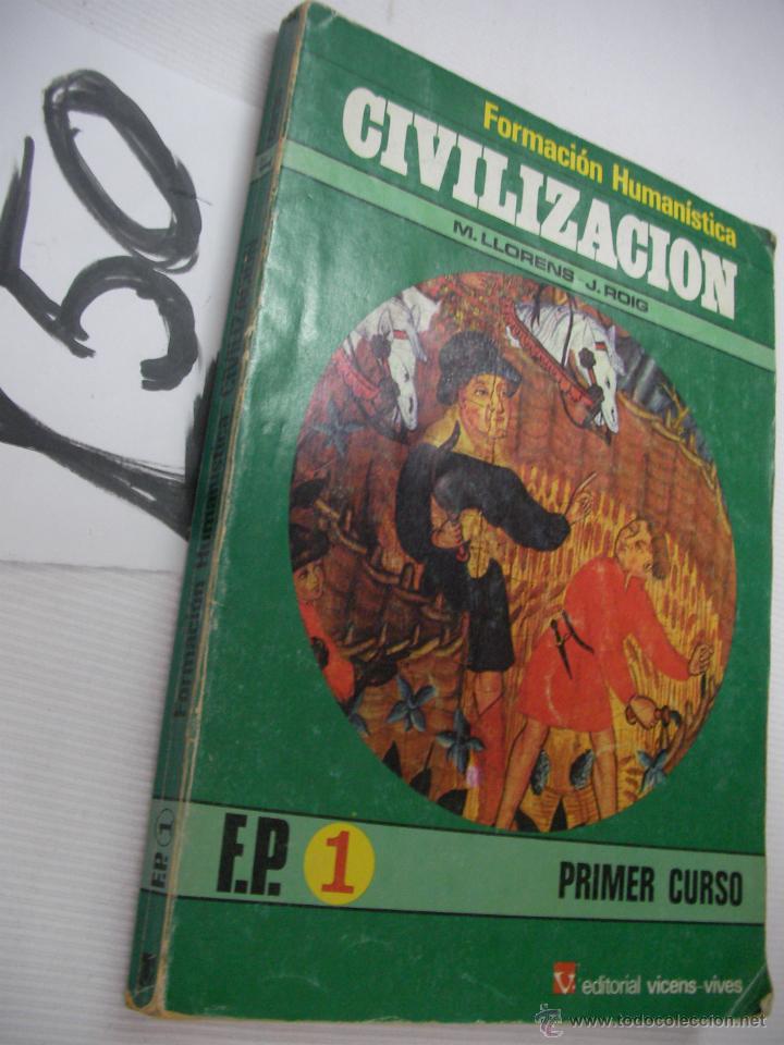 Libros de segunda mano: ANTIGUO LIBRO DE TEXTO CIVILIZACION - 1ER. CURSO - Foto 1