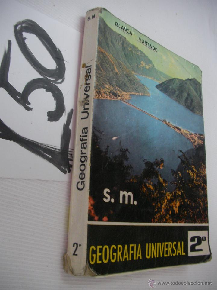 Libros de segunda mano: ANTIGUO LIBRO DE TEXTO - GEOGRAFIA UNIVERSAL 2&ordm; - S.M. - Foto 1