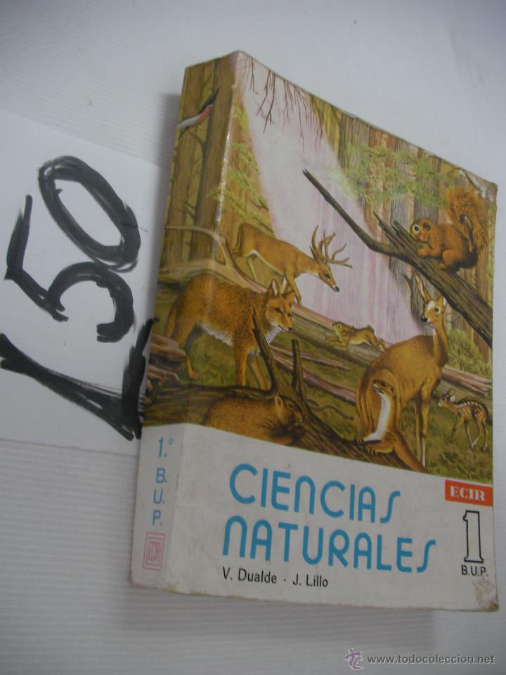 Libros de segunda mano: ANTIGUO LIBRO DE TEXTO - CIENCIAS NATURALES 1&ordm; BUP - Foto 1