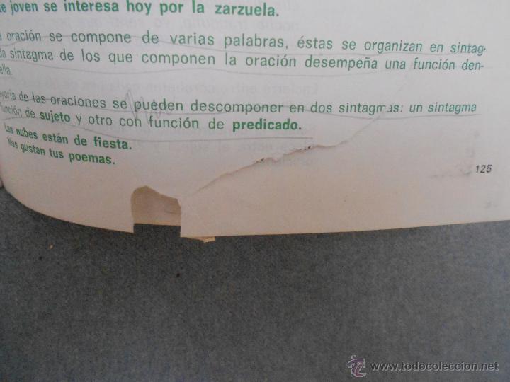 Libros de segunda mano: LENGUAJE 7 CURSO EGB SANTILLANA - Foto 4
