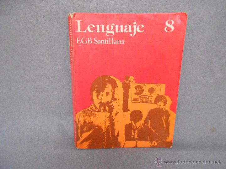 Libros de segunda mano: LENGUAJE 8&ordm; EGB SANTILLANA - Foto 1