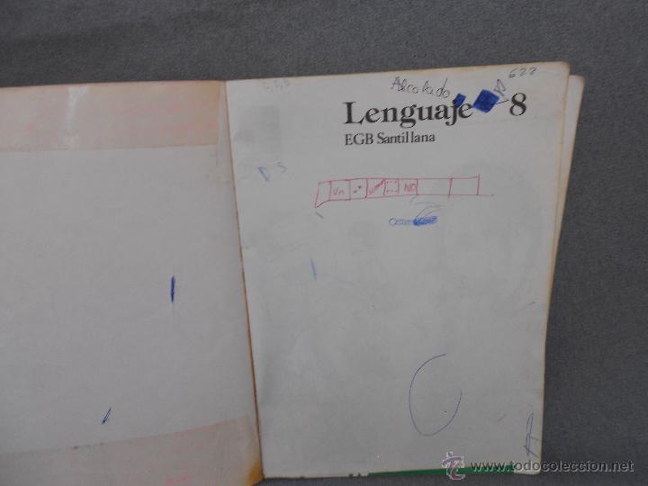 Libros de segunda mano: LENGUAJE 8&ordm; EGB SANTILLANA - Foto 2
