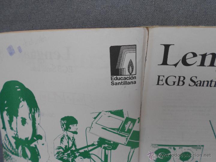 Libros de segunda mano: LENGUAJE 8&ordm; EGB SANTILLANA - Foto 3
