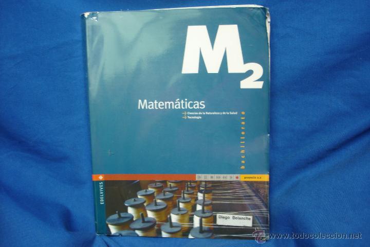 Libros de segunda mano: MATEM&Aacute;TICAS 2&ordm; DE BACHILLERATO - EDITORIAL EDELVIVES 2003 - Foto 1