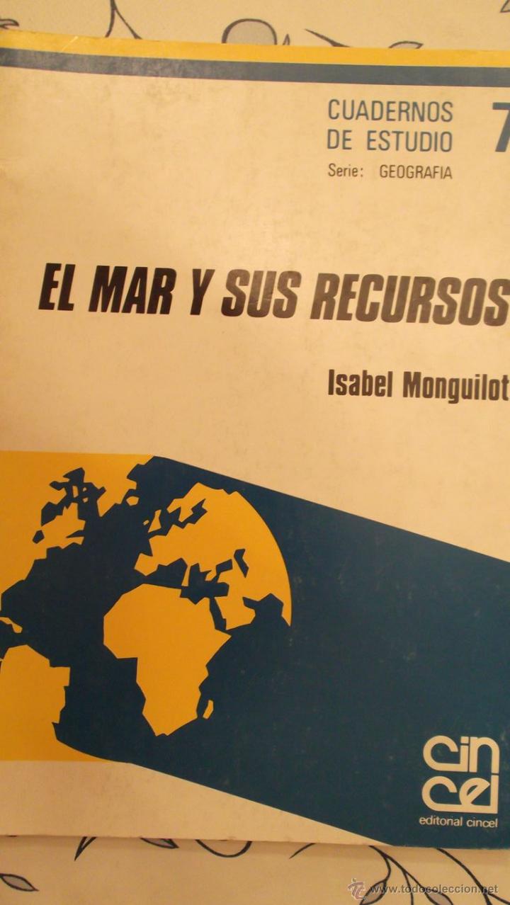 Libros de segunda mano: El mar y sus recursos de Isabel Monguilot. - Foto 1