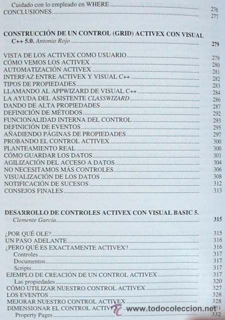 Libros de segunda mano: INTERIOR LIBRO - INDICE - Foto 8