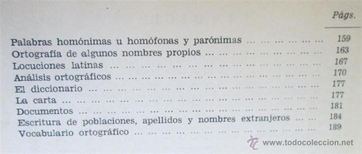Libros de segunda mano: ORTOGRAFIA -- Ediciones Bru&ntilde;o 3&ordf; edicion - 1962 - Foto 5