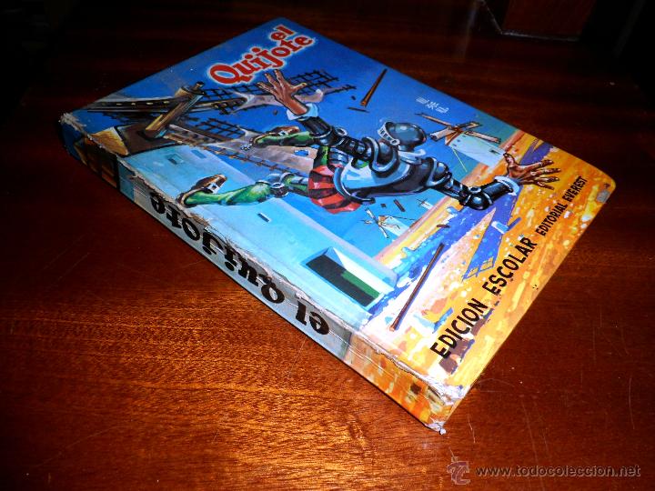 Libros de segunda mano: EL QUIJOTE. EDICION ESCOLAR. ED. EVEREST. (1967) - Foto 1
