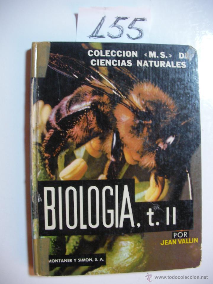 Libros de segunda mano: ANTIGUO LIBRO DE CONSULTA DE BIOLOGIA - MONTANER Y SIMON - Foto 1