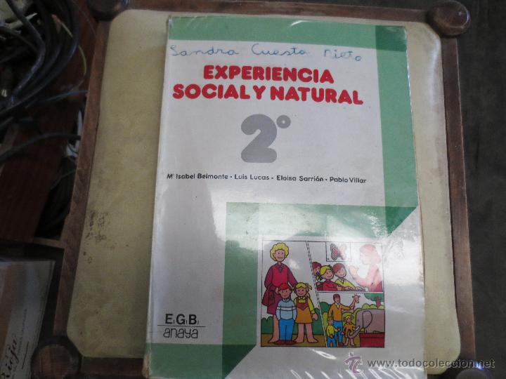 Libros de segunda mano: experiencia social y natural. 2&ordm;. anaya - Foto 1