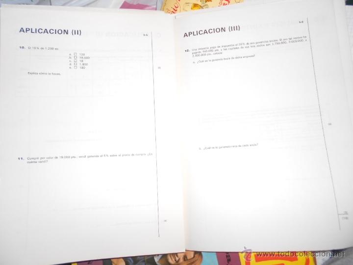 Libros de segunda mano: MATEM&Aacute;TICA 7&ordm; E.G.B., FICHAS DE EVALUACI&Oacute;N, ED. BRU&Ntilde;O, DE 1973 - Foto 2
