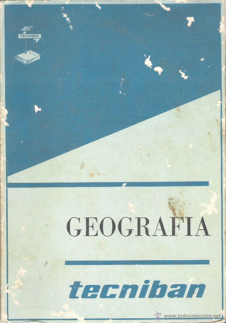 Libros de segunda mano: 1 LIBRO TEXTO - A&Ntilde;O 1972 - GEOGRAFIA ( TECNIBAN ) - Foto 1