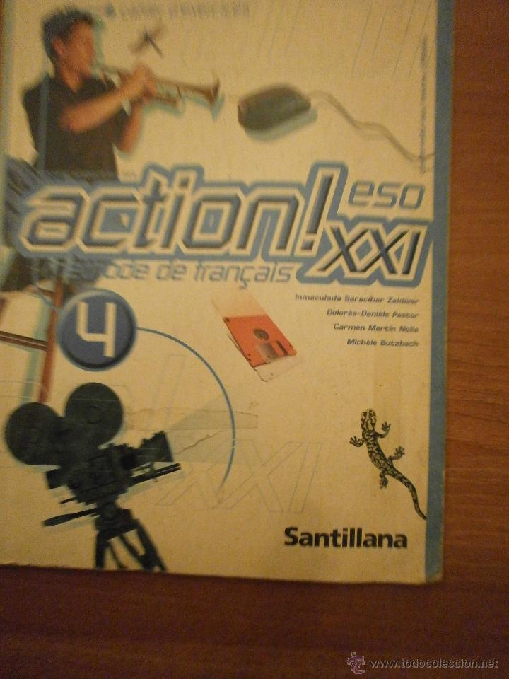 Libros de segunda mano: LIBRO ACTION eso XXL , METHODO DE FRANCAIS --- SANTILLANA - Foto 1