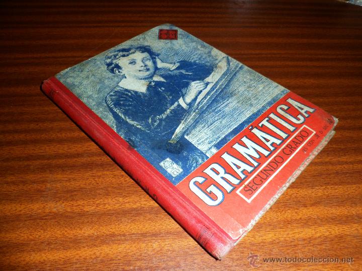 Libros de segunda mano: GRAM&Aacute;TICA. SEGUNDO GRADO. EDELVIVES (1945) - Foto 1