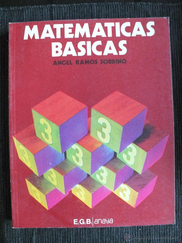Libros de segunda mano: MATEMATICAS BASICAS 3 EGB , NUEVO, 1981, EDITORIAL ANAYA - Foto 1