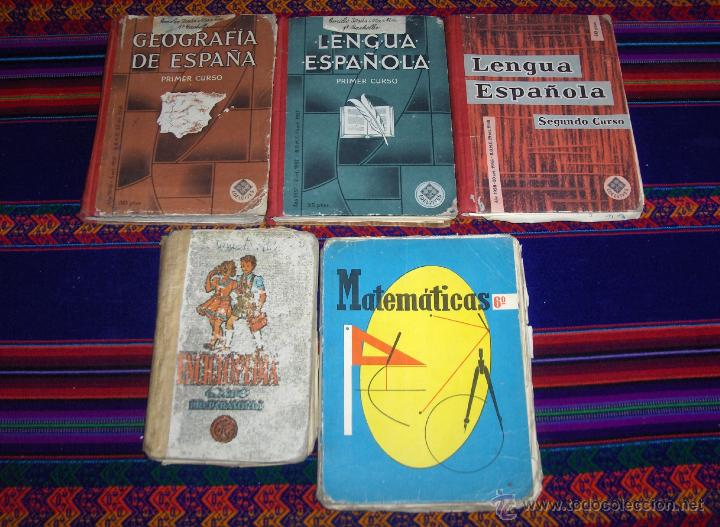 Livros em segunda m&atilde;o: ENCICLOPEDIA GRADO PREPARATORIO LENGUA ESPA&Ntilde;OLA 2&ordm; CURSO MATEM&Aacute;TICAS 6&ordm; GEOGRAF&Iacute;A ESPA&Ntilde;A PRIMER.....