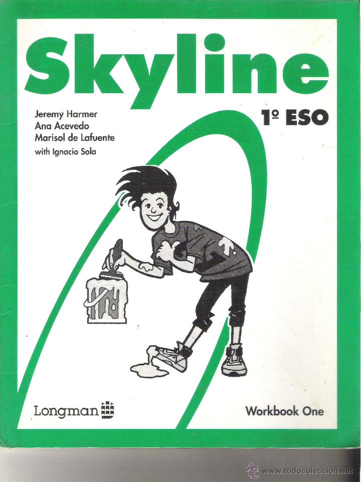 Libros de segunda mano: 1 LIBRO TEXTO A&Ntilde;O 1995 - INGLES 1&ordm; ESO - SKYLINE - WORKBOOK ( EDITORIAL LONGMAN ) - Foto 1