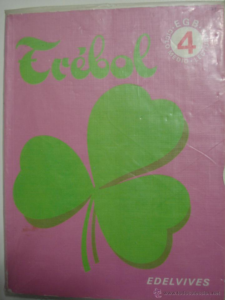 Libros de segunda mano: LIBRO TREBOL 4 EGB, EDELVIVES, 1.982 - Foto 1