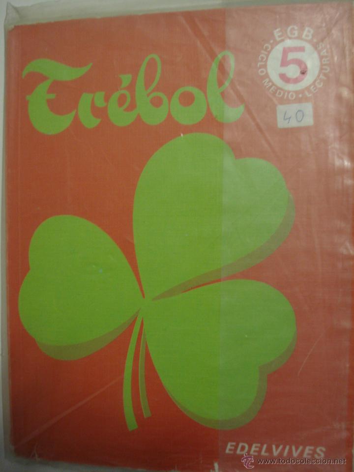 Libros de segunda mano: LIBRO TREBOL 5 EGB, EDELVIVES, 1.982 - Foto 1