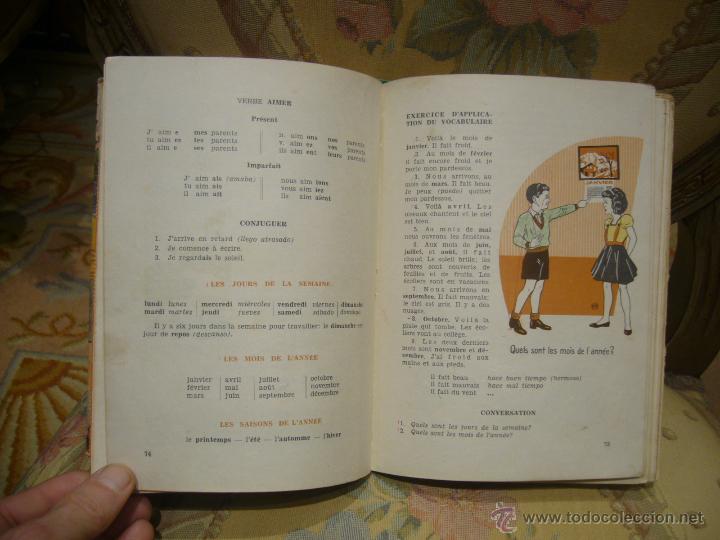Libros de segunda mano: LE FRAN&Ccedil;AIS ELEMENTAIRE. S.M. 1.963. - Foto 6