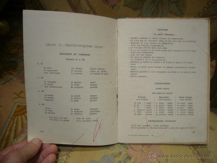 Libros de segunda mano: LE FRAN&Ccedil;AIS ELEMENTAIRE. S.M. 1.963. - Foto 9