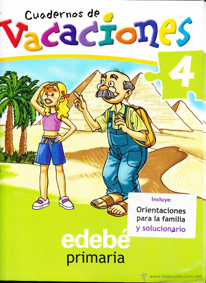 Libros de segunda mano: CUADERNO DE VACACIONES , 4 PRIMARIA - Foto 1