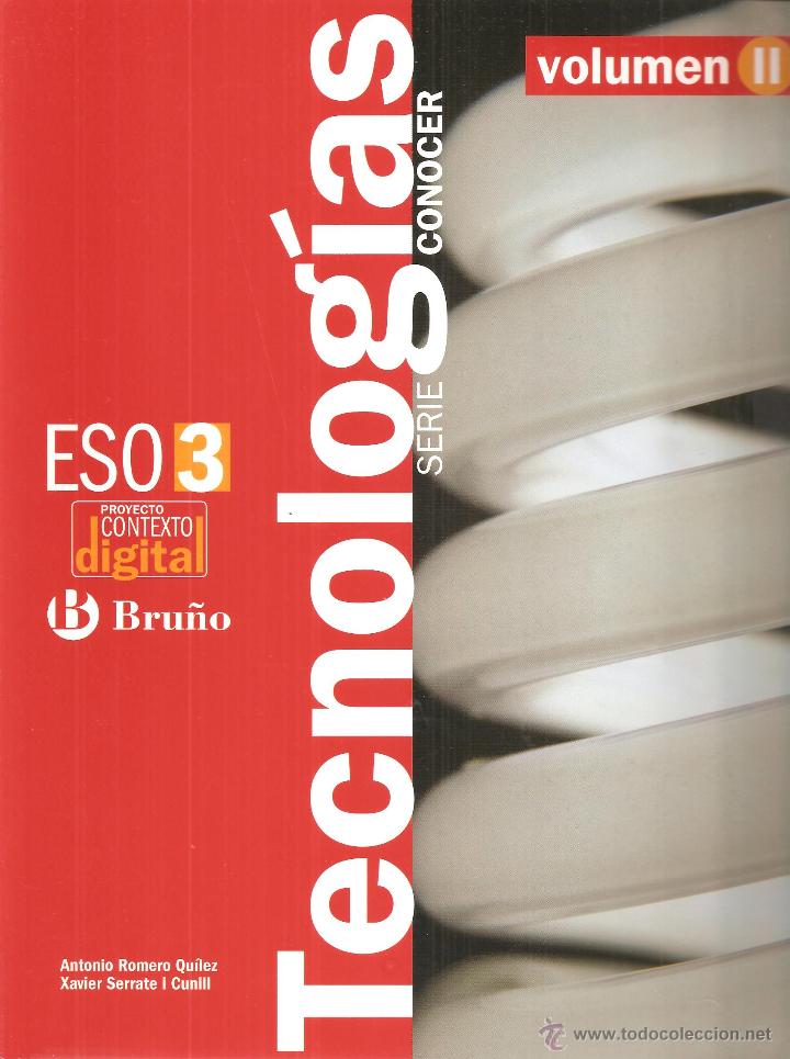 Gebrauchte B&uuml;cher: TECNOLOG&Iacute;AS ESO 3&ordm; - SERIE CONOCER VOL.2 - A. ROMERO QU&Iacute;LEZ - X. SERRATE I CUNILL