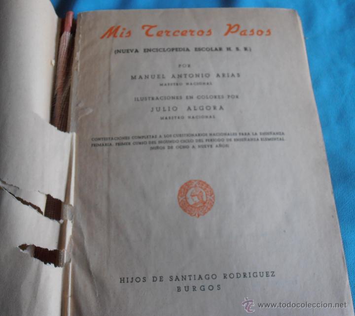 Libros de segunda mano: MIS TERCEROS PASOS, M. ANTONIO ARIAS - Foto 5