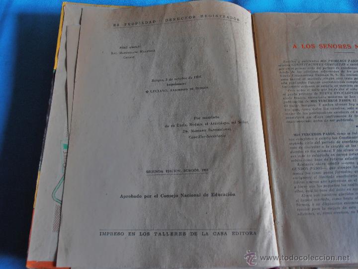 Libros de segunda mano: MIS TERCEROS PASOS, M. ANTONIO ARIAS - Foto 6