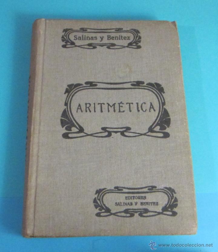 Libros de segunda mano: ARITM&Eacute;TICA. SALINAS Y BENITEZ - Foto 1