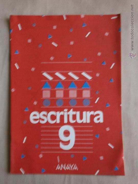 Libros de segunda mano: escritura n&ordm; 9 anaya - Foto 1